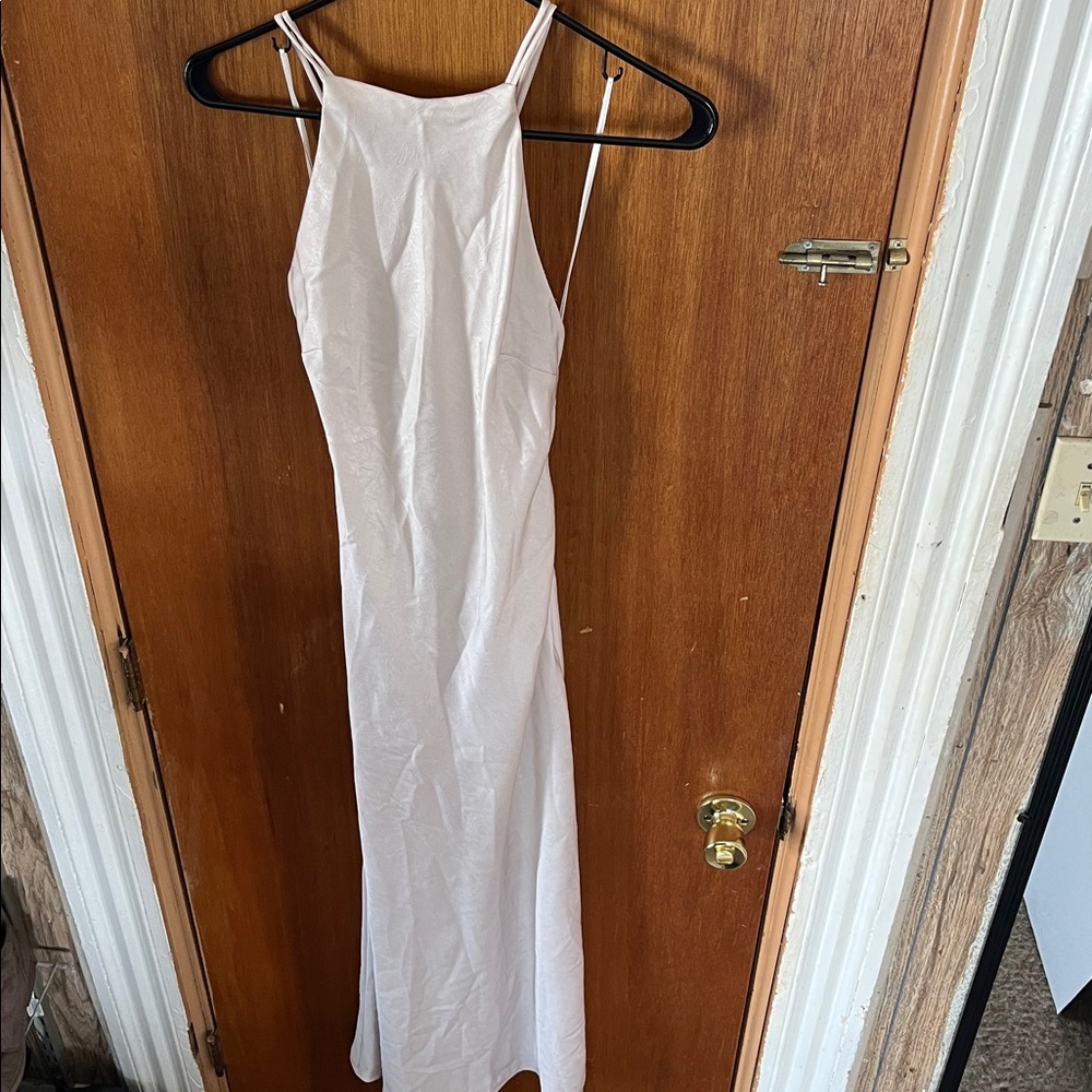 Zara Elegant White Maxi Dress - Picture 1 of 10